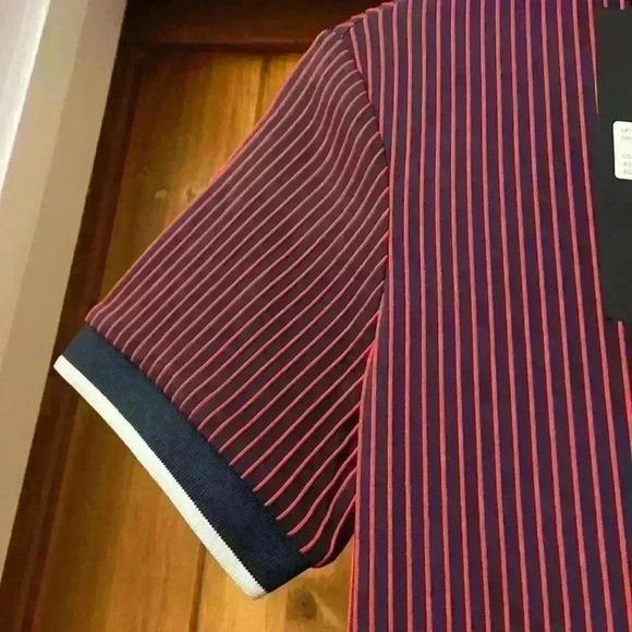 J Lindeberg Women’s Parvin Short Sleeve Top in Barbados cherry XS - Picture 5 of 7